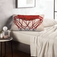 thumbnail image 6 of Salouo Basketball Shot Print Print Pillow Case Cover,Wrinkle-Free Bed Pillow Cover Pack of 1 Home Decor Fade-Resistant and Stain-Resistant ,Pillows Not Included -16"x24", 6 of 8