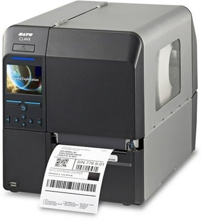 Sato CL408NX Direct Thermal/Thermal Transfer Printer - Monochrome - Desktop - Label Print (Best Printer For Iron On Transfers)