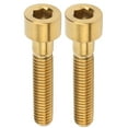 thumbnail image 2 of Bike Handlebar Stem Bolts Lightweight Titanium Alloy Mount for Road Mountain Bicycle, 2 of 7