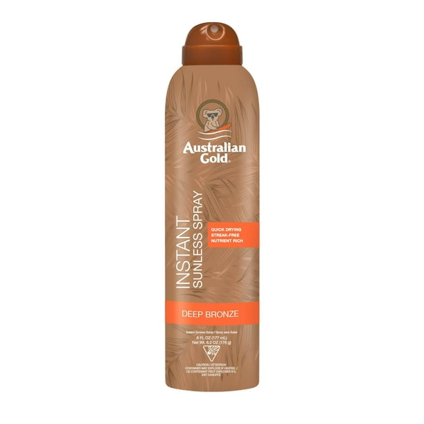 Spray bronceador sin sol Australian Gold Instant 180 ml