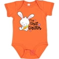 thumbnail image 3 of Inktastic My 1st Easter with Cute Bunny and Carrot Boys or Girls Baby Bodysuit, 3 of 5