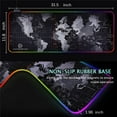 thumbnail image 4 of Extended RGB Soft Gaming Mouse Pad Large Glowing Led Oversized Mousepad  Non-Slip Rubber Base Computer Keyboard Pad Mat 31.5 X 11, 4 of 9