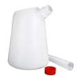 thumbnail image 2 of Jarra medidora de aceite con flexible de vertido Olla de aceite ABS Contenedor universal Medición translúcida para automóvil Garaje Motocicleta 1.2L, 2 of 8