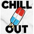 thumbnail image 2 of Retro Chill Out Food Pun Popsicle Plus Size Graphic Tank Top Brisco Brands 3X, 2 of 5
