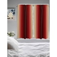 thumbnail image 3 of Dark Red Yellow Ombre Living Room Curtains 2 Panel, Farmhouse Modern Gradient Art Cafe Window Treatment, Extra Long Farmhouse Bedroom Bathroom Kitchen Curtains Drapes 104"x72", 3 of 6