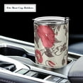thumbnail image 5 of Tumbler Trumpet Flower Red Insulated Coffee Cup Beverage Container Travel Mug with Straw and Lid Double Wall Stainless Steel 20oz Office, Back to School, 5 of 5