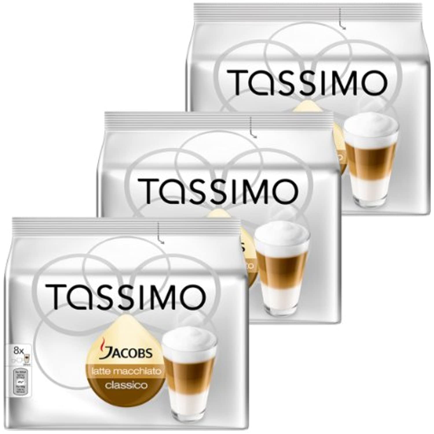 Dosettes Tassimo®Jacques Vabre Colombie - x14