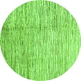 thumbnail image 1 of Ahgly Company Indoor Round Abstract Green Modern Area Rugs, 6' Round, 1 of 4