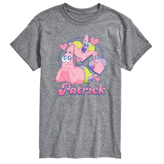 Spongebob Squarepants - Cute Patrick - Men's Short Sleeve Graphic T-Shirt