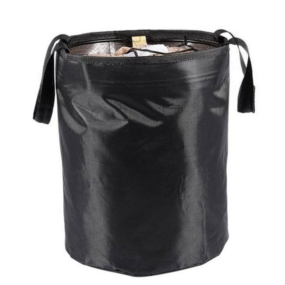 Round Without Lid Bicycle Cloth Frame Hanging Basket Bicycle Basket Folding Bicycle Basket Bicycle A Black Cloth