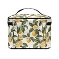 thumbnail image 3 of HELLHERO Lemon Travel Makeup Case Organizer Personalized Gifts for Bridesmaid, Sister, Wife, Friends Hand-Held Brush Holders Portable Cosmetic Bags (8.86"x6.5"x5.9"), 3 of 4