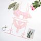 thumbnail image 3 of Gibobby Conjunto de lencería Sexy para Mujer Ropa Interior de Encaje Interior con Cuello V Ropa de Dormir(Rosa, G), 3 of 4