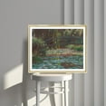 thumbnail image 3 of Monet Canvas Prints Wall Art, Water Lily Pond 1900 by Claude Monet Famous Paintings Reproduction, Monet Classic Art Poster Prints, 3 of 7