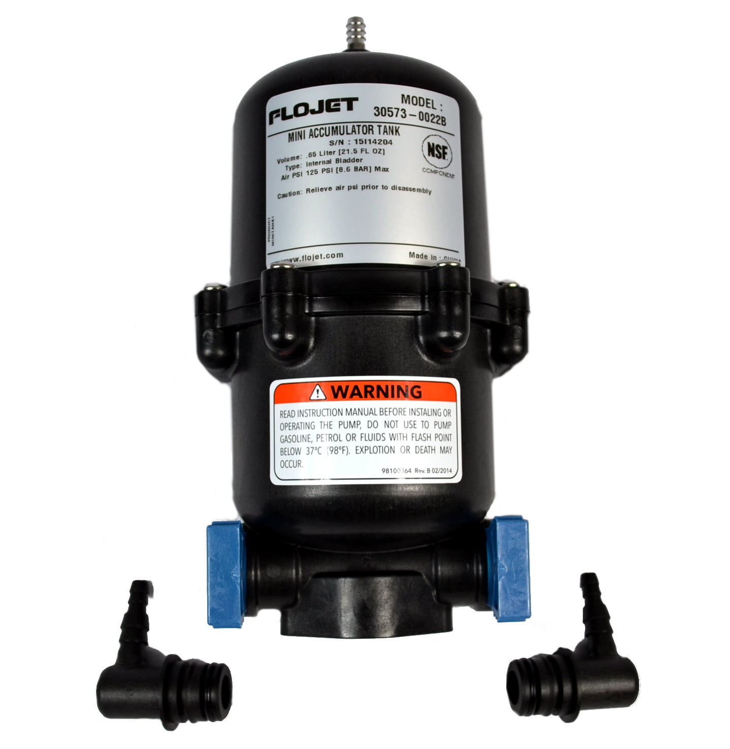 FLOJET MiniAccumulator Tank 305730022B