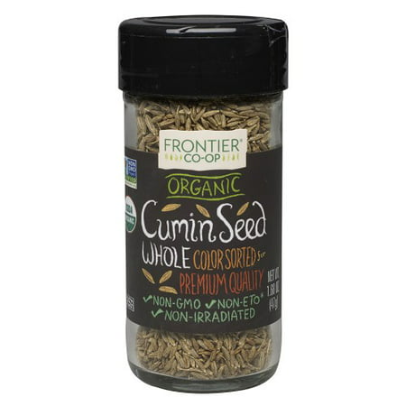 Frontier Whole Cumin Seed, Certified Organic, 1.68 Oz