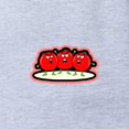 thumbnail image 2 of CafePress - Tomato Friends - Cute Infant Baby Football Bodysuit, 2 of 3