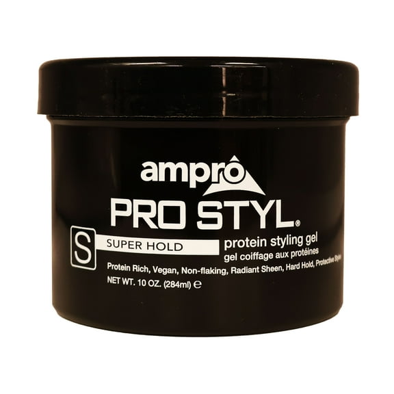 Ampro Pro Styl Super Hold Protein Styling Gel 10 Oz.