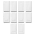 thumbnail image 1 of Pack 10 Placa Ciega Lugano Blanco Igoto PB1200-B, 1 of 3