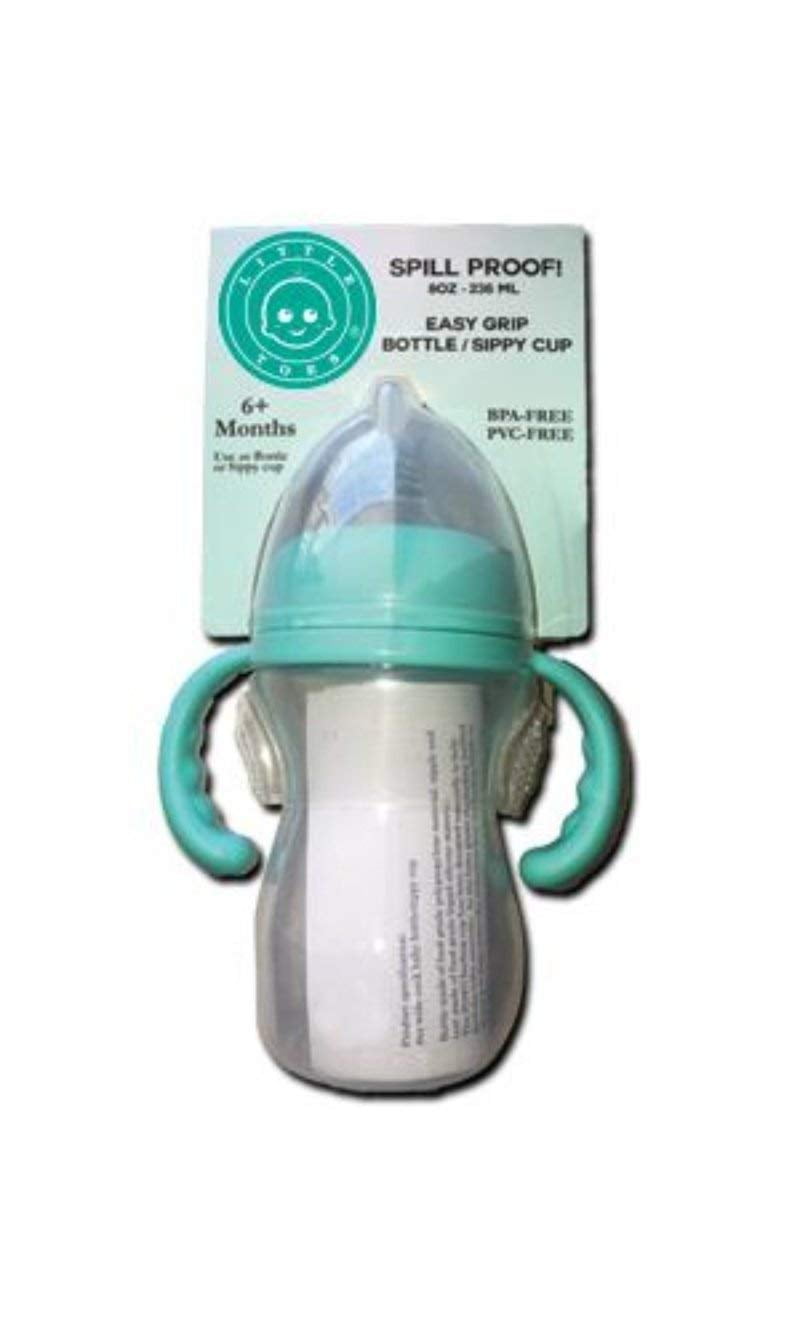 Little Toes Easy Grip Transition Bottle/Sippy Cup BPA FREE PVC FREE eco-friendly 