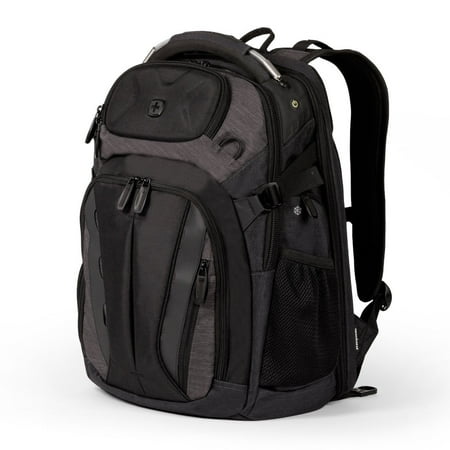 SWISSGEAR Scan Smart TSA Laptop and USB Power Plug Backpack - Black
