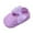 Purple, variant on Gyujnb Baby Girls Soft Shoes Soft Soled Non- Bowknot Footwear Crib Shoes,13