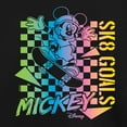 thumbnail image 3 of Disney - Mickey & Friends - SK8 Goals - Retro Style Color Blend - Toddler And Youth Long Sleeve Graphic T-Shirt, 3 of 5