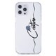 thumbnail image 1 of Nombre personalizado letras DIY para iPhone 14 13 Pro Max Funda 12 8 Plus SE 2020 Funda de silicona para niñas para iPhone 11 Pro Funda X XR 7 Tan Jianjun unisex, 1 of 2