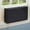 Black, variant on Window Air Conditioner Cover Indoor - Inside AC Cover for Winter Protection - Double Layers Insulation with Free Drawstring