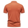 thumbnail image 6 of YODETEY Men's & Big Men's Everyday Pique Polos, Moisture Casual Collared Shirt,Red,Size S-3XL, 6 of 6