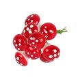 thumbnail image 2 of Matsuzay Craft Mixed Red Artificial Flower Cherry Stamen Berries Bundle DIY Christmas Wedding Cake Caja de regalo Decoración Flores artificiales Tipo18 10 piezas Matsuzay HA002022-18, 2 of 5