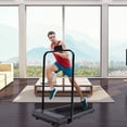 thumbnail image 2 of Lelinta Smart Electric Folding Treadmill-Easy Assembly Fitness Motorized Running Jogging Exercise Machine with Manual Incline Adjustment, Under Desk Foldable Treadmill Walking Exercise Cardio Equipment, 2 of 8