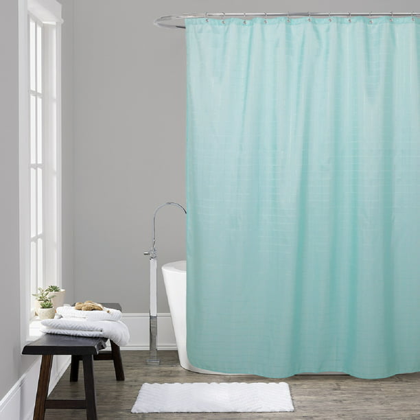 71 X71 Solid Color Modern Waterproof, Designer Fabric Shower Curtains Extra Long