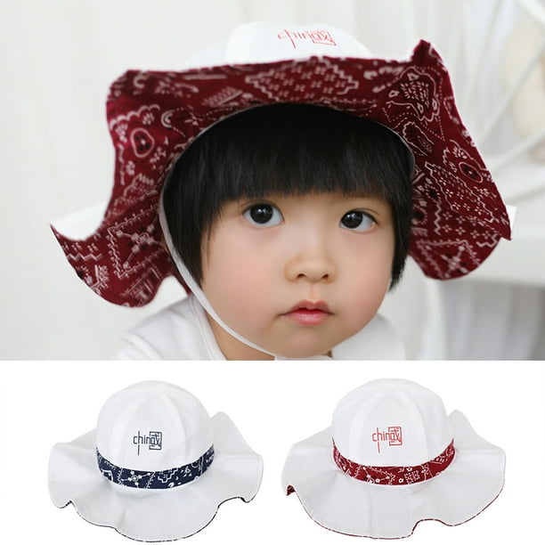 Travelwant Baby Girl Sun Hat with UPF 50+ Outdoor Adjustable Beach Hat