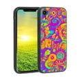 thumbnail image 1 of Compatible with iPhone XR Phone Case, Abstract-Psychedelia-Hippie-14 Case Silicone Protective for Teen Girl Boy Case for iPhone XR, 1 of 1