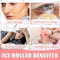 thumbnail image 5 of 2Piezas Rodillo de Hielo para la Cara, Molde de Hielo para Cara, Molde de Hielo de Silicona Reutilizable Herramientasde Cuidado para Masaje Facial de Ilumina la Piel para Belleza Facial, 5 of 5