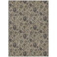 thumbnail image 2 of Addison Rugs Chantille Indoor/Outdoor Transitional Floral Brown Washable Rectangle Rug, 9' x 12', 2 of 6