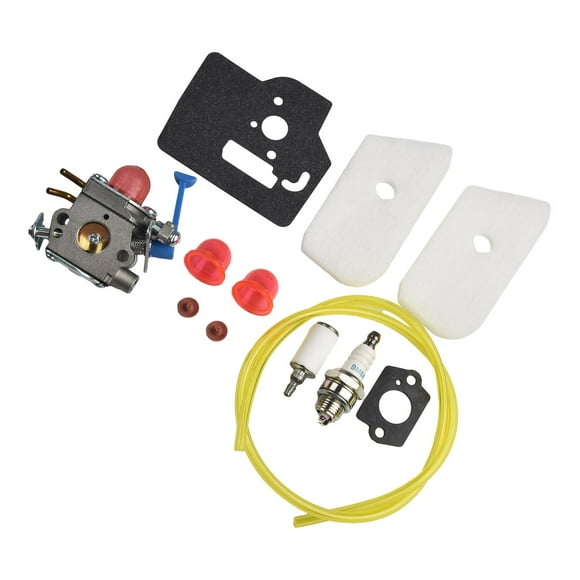 MYG for Carburetor Kit for 545081848 C1Q-W40A 128C 128CD 128L 128LD 128LDX 128R String Trimmer Replacement Parts with Gaskets Filter Oil Tube Check Valves