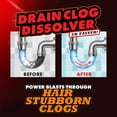 thumbnail image 3 of Fire Water Max Drain Clog Dissolver, Hair Clog Liquid Cleaner & Remover for Any Sink Shower Tub Pipe Drains Septic Safe, 5X Faster Action, 1 Quart, 3 of 6