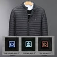 thumbnail image 5 of Munlar Kids Jacket- Smart Intelligent Heating Suit USB Heating Long Sleeved Cotton Solid Color Heating Cotton Winter Warm Heating Long Sleeve Coat Christmas Winter Coat Clearance, 5 of 9