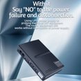thumbnail image 4 of UPS Battery Backup, Standby UPS 10400mAh 36W USB 5V DC 5V 9V 12V POE 15V 24V 6 Outlets Backup Battery Power Supply  for Router, Modem, Security Camera, 4 of 7