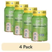 (4 pack) Konsyl Gut Health Prebiotic-Probiotic Fiber Gummies, Dietary Supplement for Adults (Unisex), Serving (2 per Day)