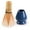 Deep Blue, variant on Matcha Tea Whisk Set - Bamboo Whisk and White Whisk Holder Set