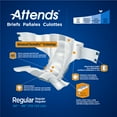 thumbnail image 7 of Attends Adult Incontinence Brief Heavy Absorbency, 7 of 7