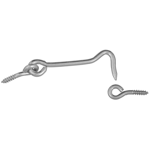 National Hardware 3" HOOK/EYE ZN