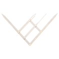 thumbnail image 1 of HLONK 1pc Stainless Steel Golden Ratio Ruler Eyebrow Makeup Measure Tool Eyebrow Ruler, 1 of 6