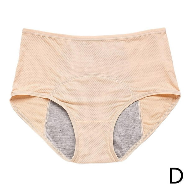 Everdries Leakproof Underwear for Women,High Waist Leak Proof Period  Protective Panties,Women's Washable Menstrual Period Panties Plus Size.  (4XL, 6