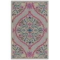 thumbnail image 2 of SAFAVIEH Bellagio Rio Floral Wool Area Rug, Dark Gray/Multi, 5' x 8', 2 of 11