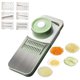 thumbnail image 3 of Food Slicer, Hand Safe Kitchen Vegetable with 6 Mandoline Blades, Stainless Steel Veggie Waffle Cutter for Potato, Carrot, Zucchini, Onion, Essential Kitchen Gadgets, 3 of 7