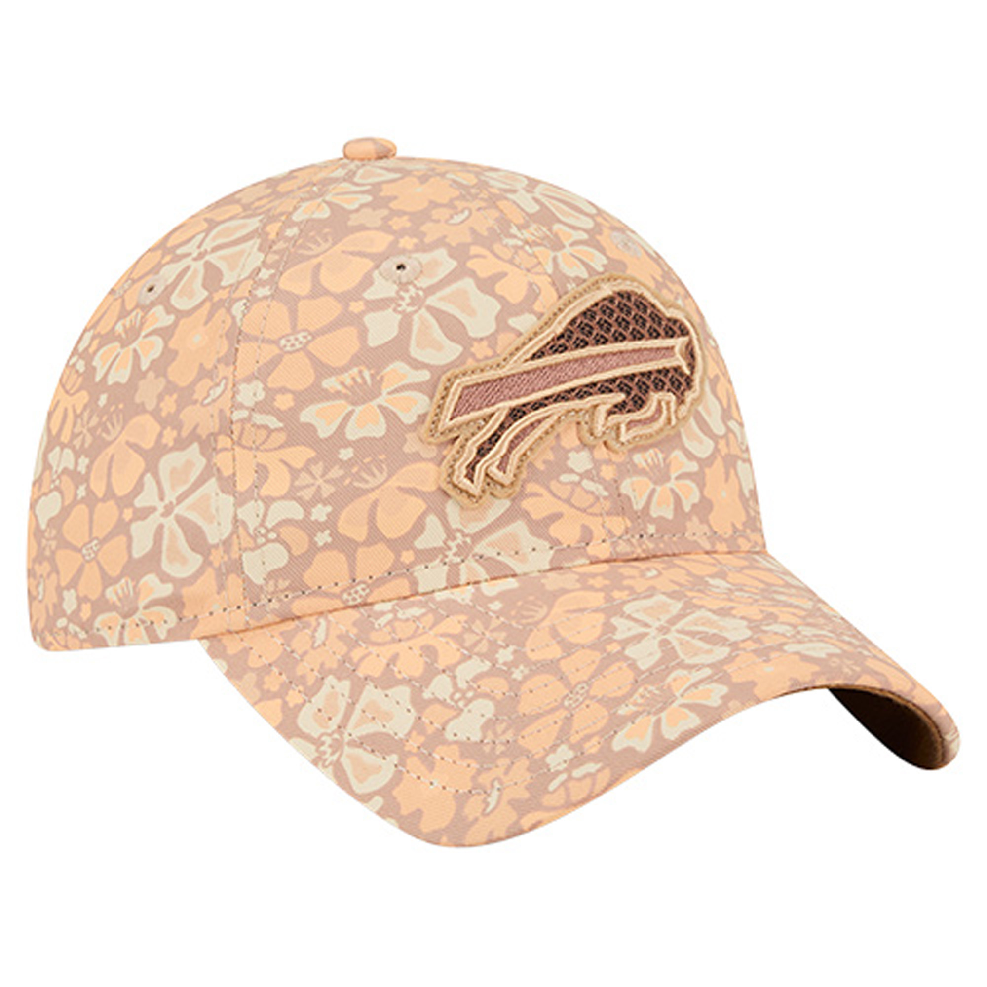 NWT Buffalo Bills Floral Baseball Cap Flatbill Pink Floral Snapback Cap – Flatbill Baseball main image 4