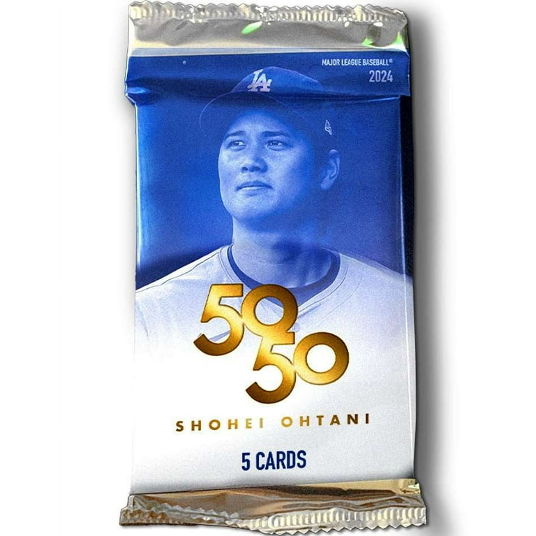 2024 Topps 50/50: Shohei Ohtani Sealed 10 Pack Box. Ready To